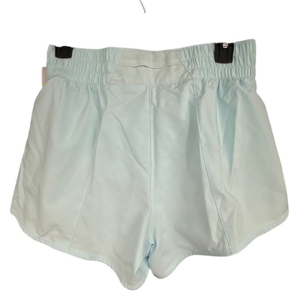 Women's Nike Training Shorts Glacier Blue Small - Picture 2 of 5